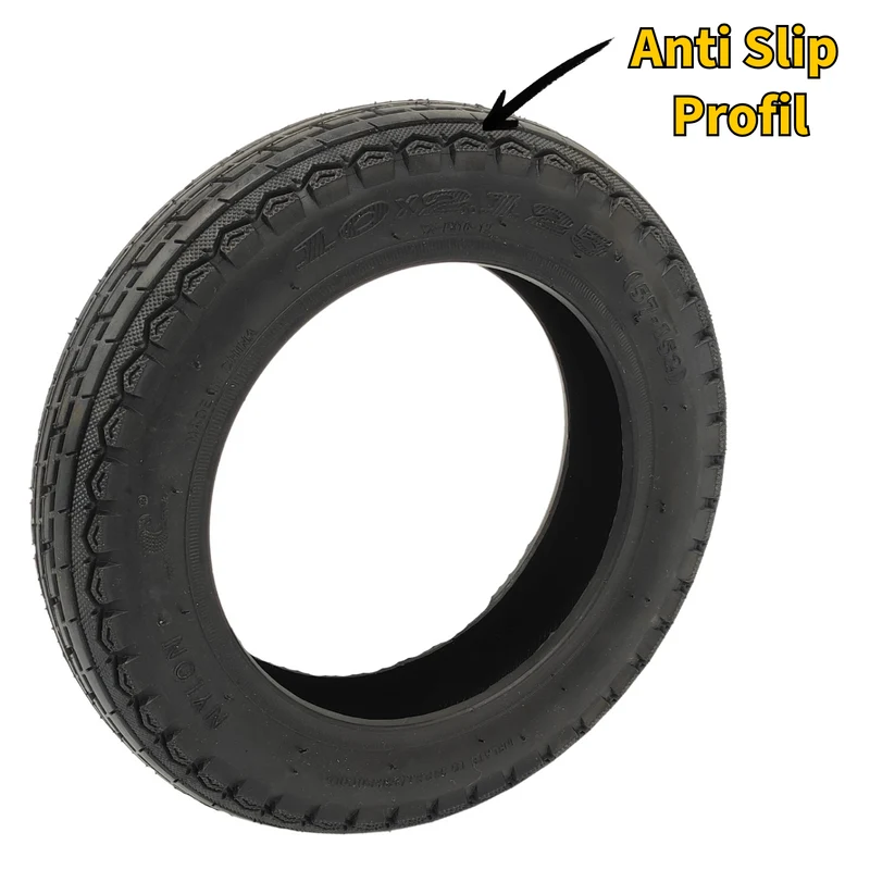 SoFlow SO6 Reifen Set Anti Slip mit Schlauch 10x2.125 45/90°