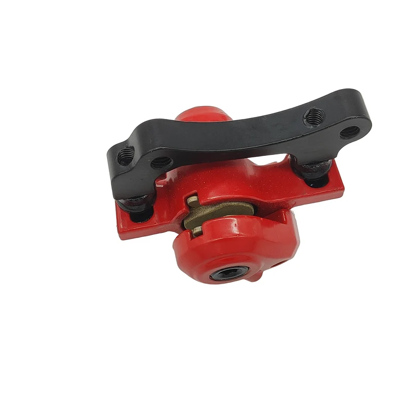 Tolids Bremssattel Schwarz Rot Mechanisch