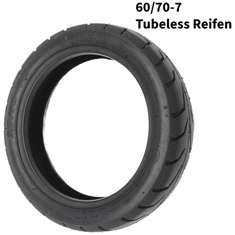 Xiaomi 4 Pro Plus Reifen 60/70-7 Tubeless Reifen ohne Gelschicht Ersatz