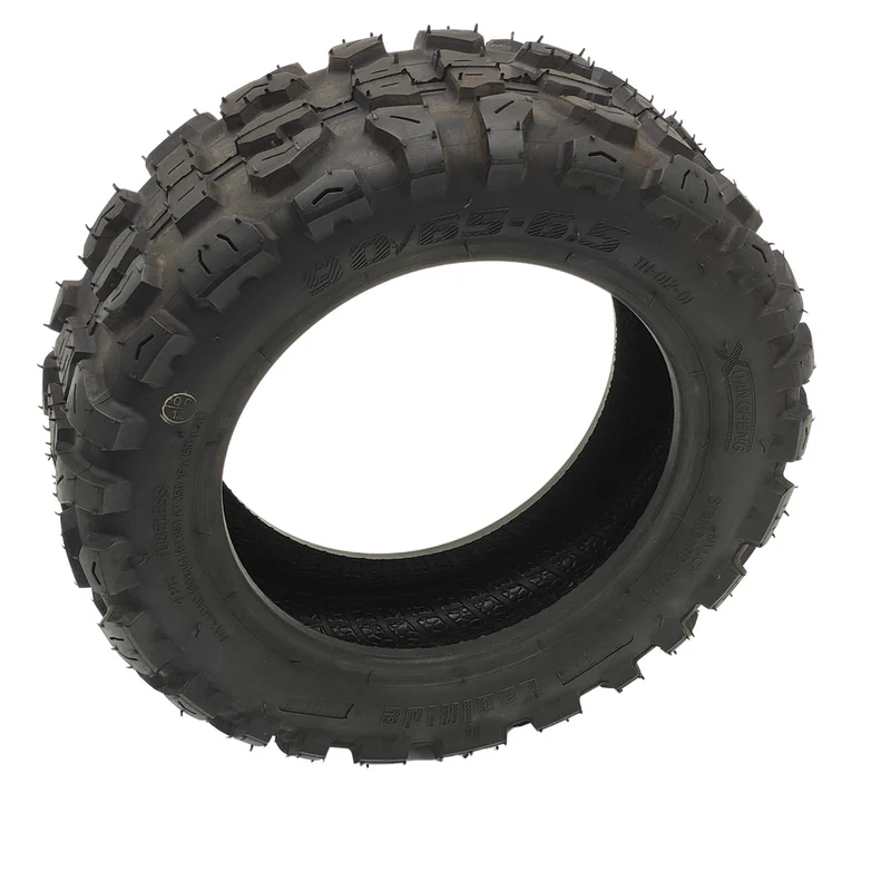 Trittbrett Paul Off-Road Reifen 90/65-6.5 mit Ventil Tubeless