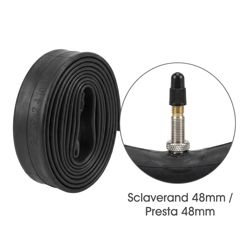 2x Ewheel Schlauch 28/29x2.125-2.40" SV 48mm für E-Bike / Fahrrad