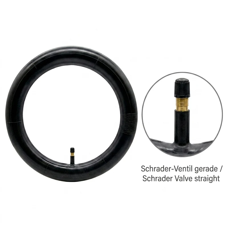 2x Schlauch 28/29x1.75-2.125 Zoll Schrader-Ventil für E-Bike / Fahrrad