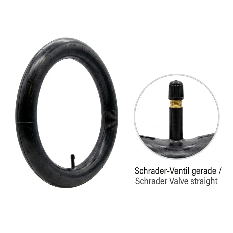 2x Schlauch 27.5x1.95-2.125 Zoll Schrader-Ventil für E-Bike / Fahrrad