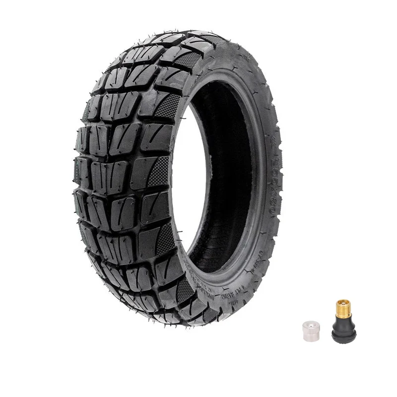 Tubeless Offroad Reifen 255x80 (10x3.00-6) mit Ventil für Generic E-Scooter