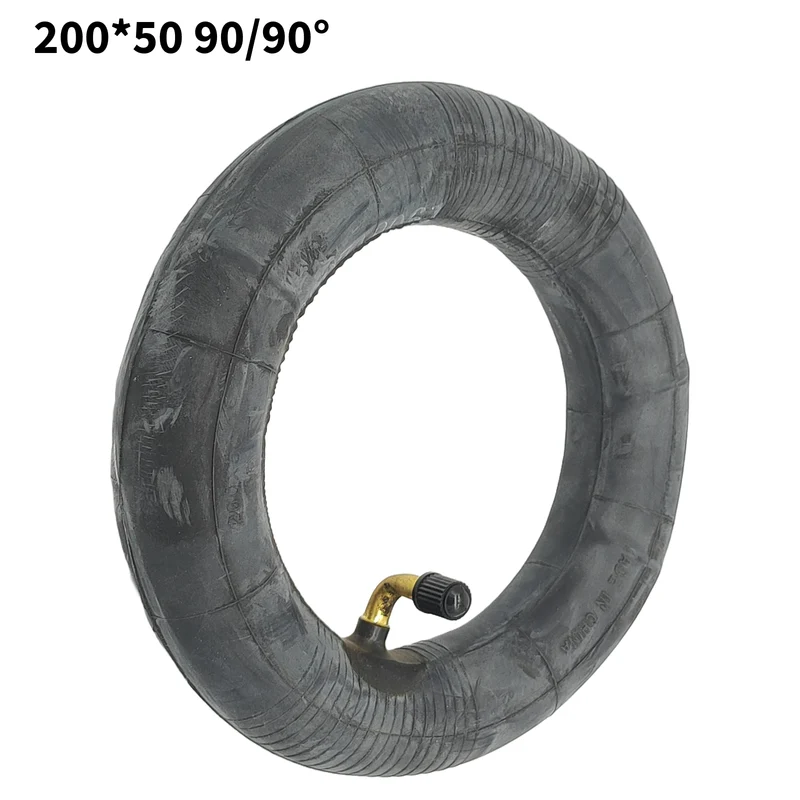 Schlauch 200x50 90/90° Ventil für Razor E100 vorne 2er Set