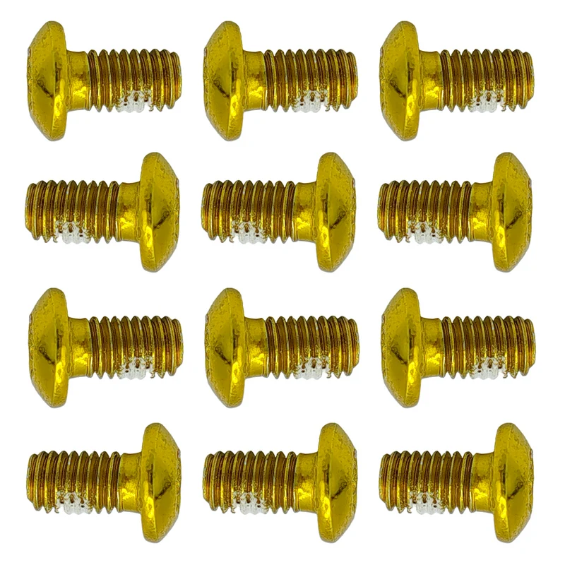 Torx Schrauben gold eloxiert mit Schraubensicherung für Bremsscheibe 12 Stück Aftermarket