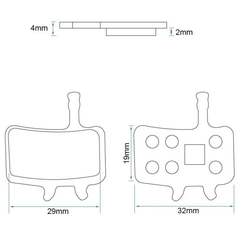 Bremsbelag Semi Metall für SRAM Avid Juicy / BB7