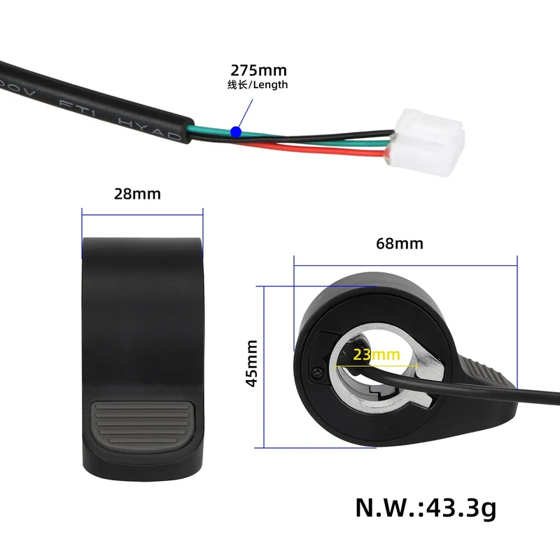 Daumengas für Xiaomi Electric Scooter 5 Plus
