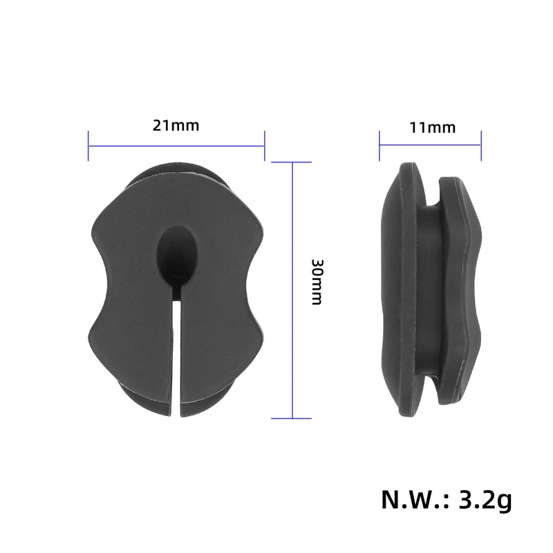 Original schwarzes Silikon Abdeckungsset mit Ladeanschluss für Xiaomi Elite