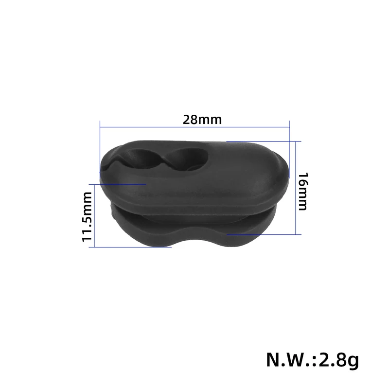 Silikon Abdeckung Faltstange (2 Löcher) für Xiaomi Electric Scooter 5 Plus