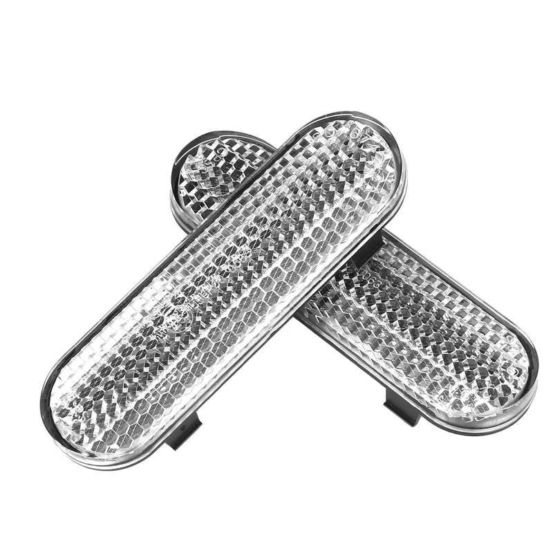 2x Silber Reflektor Vorn für Xiaomi Scooter 5 Plus