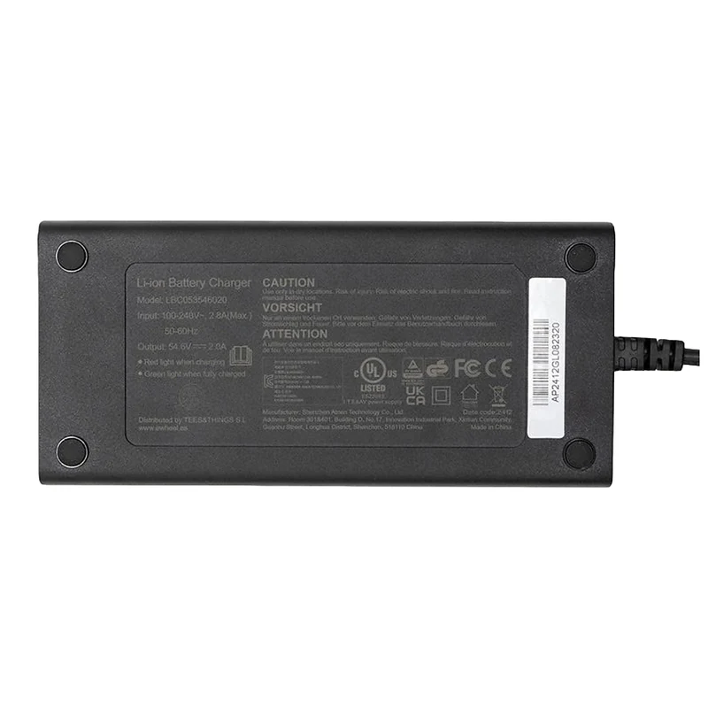 Premium Ladegerät 48V (Ausgang 54,6V) 2A Anschluss Julet 3105 Ewheel