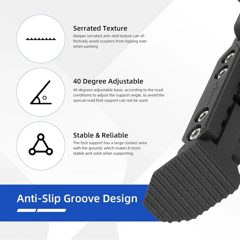 Verstellbarer Seitenständer für Segway Ninebot F20 F30 F40