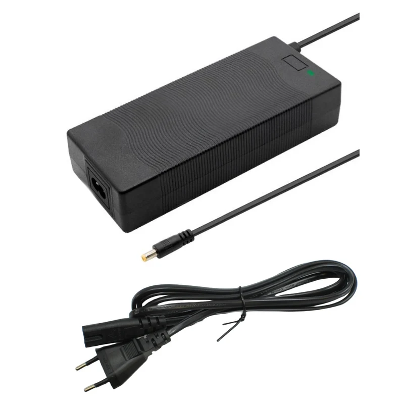 Ladegerät Netzteil Premium 54.6V 2A 5,5x2,1 mm Anschluss mit Netzkabel Ewheel Passive Kühlung
