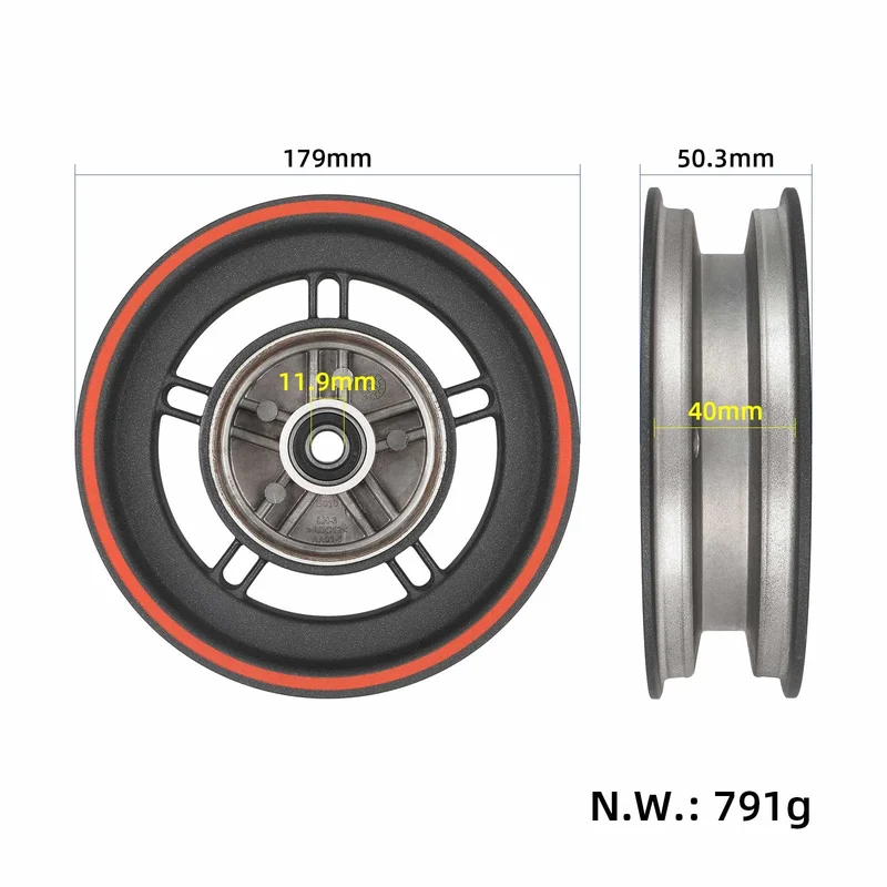 Original Felge (ohne Trommelbremse) für Xiaomi Scooter 5 Max