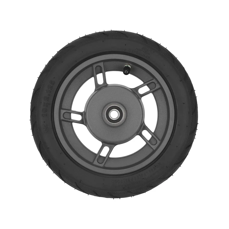 Original Vorderrad mit YUANXING 10x2.125 Tubeless Reifen für Xiaomi 6 Lite