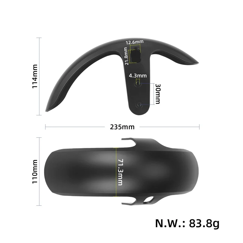 Original Vorderer Kotflügel für Xiaomi Electric Scooter 6 Lite