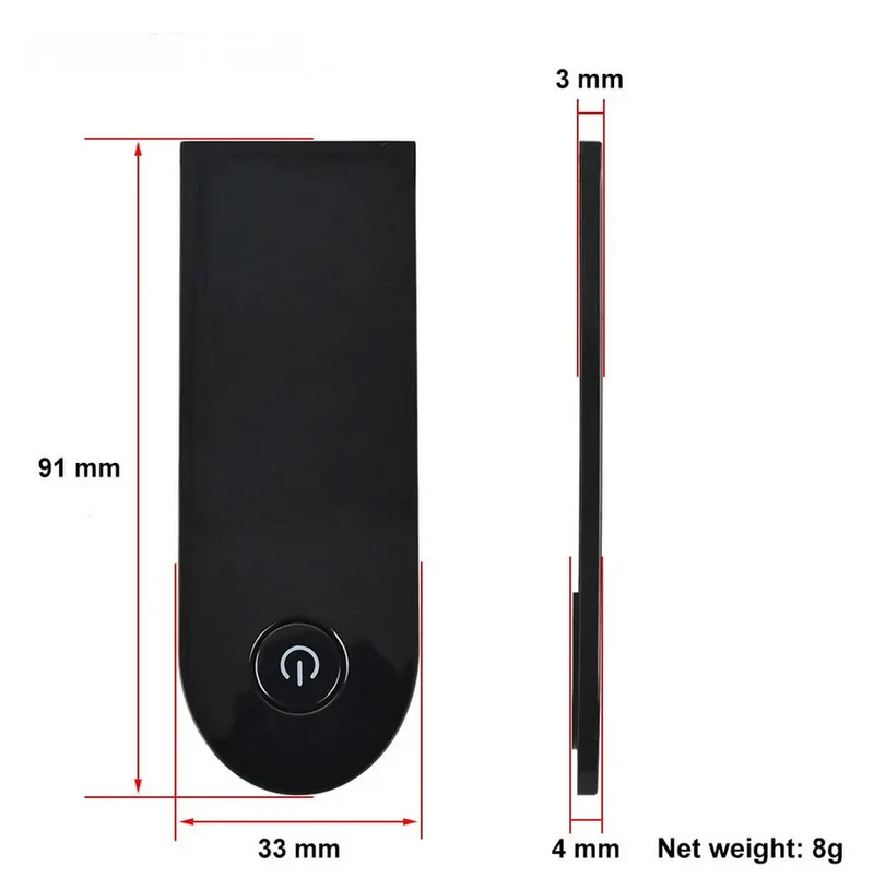 Xiaomi Mi 4 Lite Gen1 Dashboard Cover Abdeckung Aftermarket E-Scooter