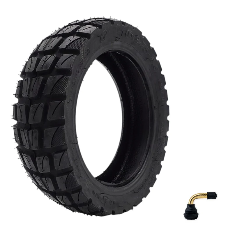 Off-Road Tubeless Reifen 10x2.75-6.5 Zoll mit 90° Ventil für iScooter iX7 / iX7 Pro
