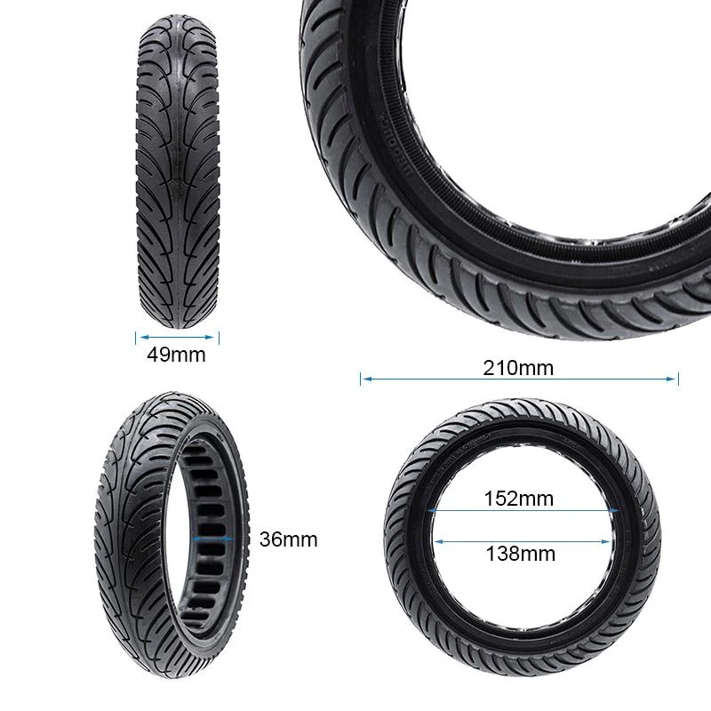 Vollgummireifen 8.5x2 Zoll für TODIMART T6 / T6-ABE E-Scooter