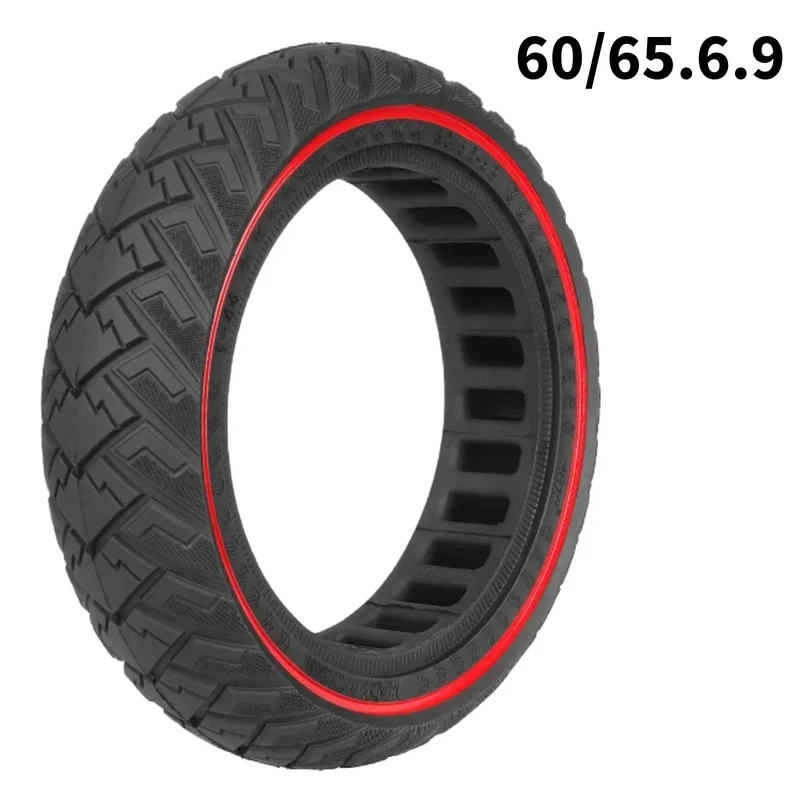 ULIP Vollgummireifen 60/65-6.9 Schwarz Rot