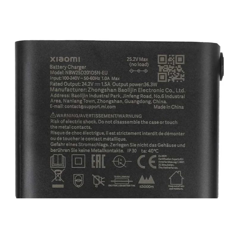 Original Ladegerät 24.2V 1.5A DC2.1 für Xiaomi 4 Go