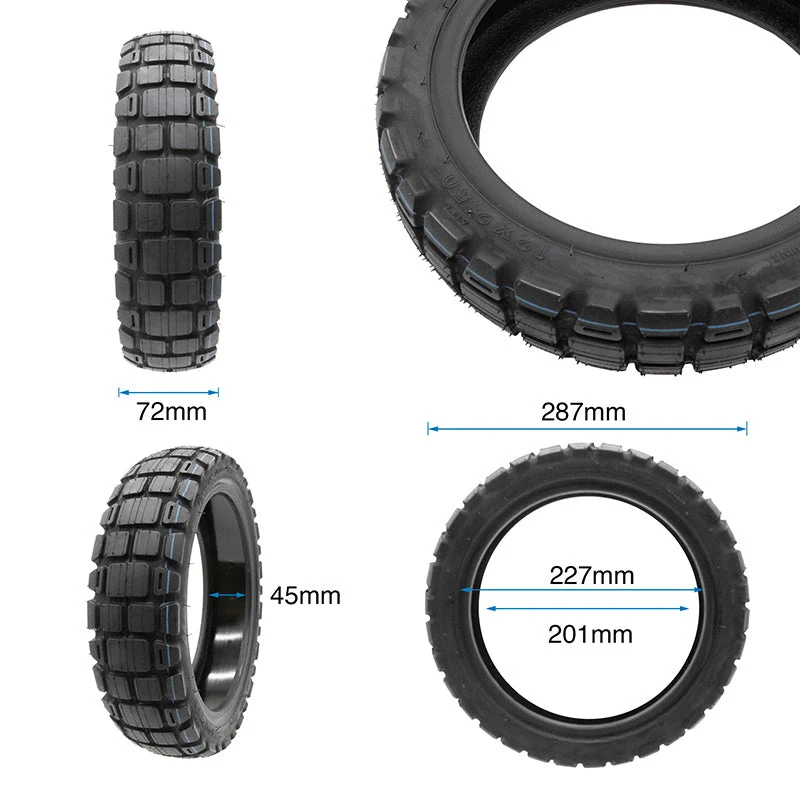 Tubeless Reifen 12x2.5-8 Offroad mit Gel und Ventil für Xiaomi Electric Scooter 6 Pro