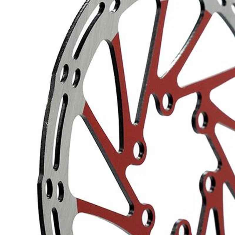Bremsscheibe EWD002 140mm 6-Loch Rot mit Schrauben für Teverun Blade Mini