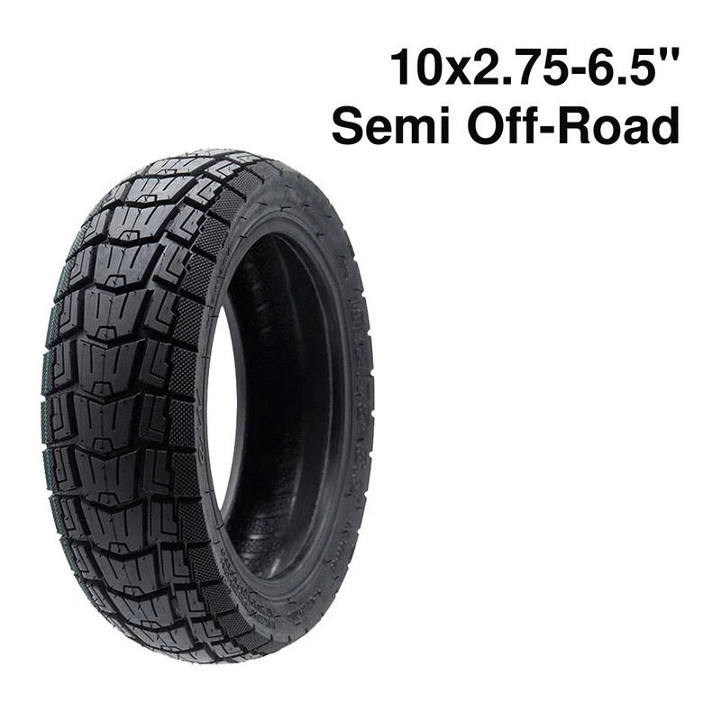 Semi Off-Road Reifen 10x2.75-6.5 Tubeless + Ventil für Kukirin G2 Master 2025