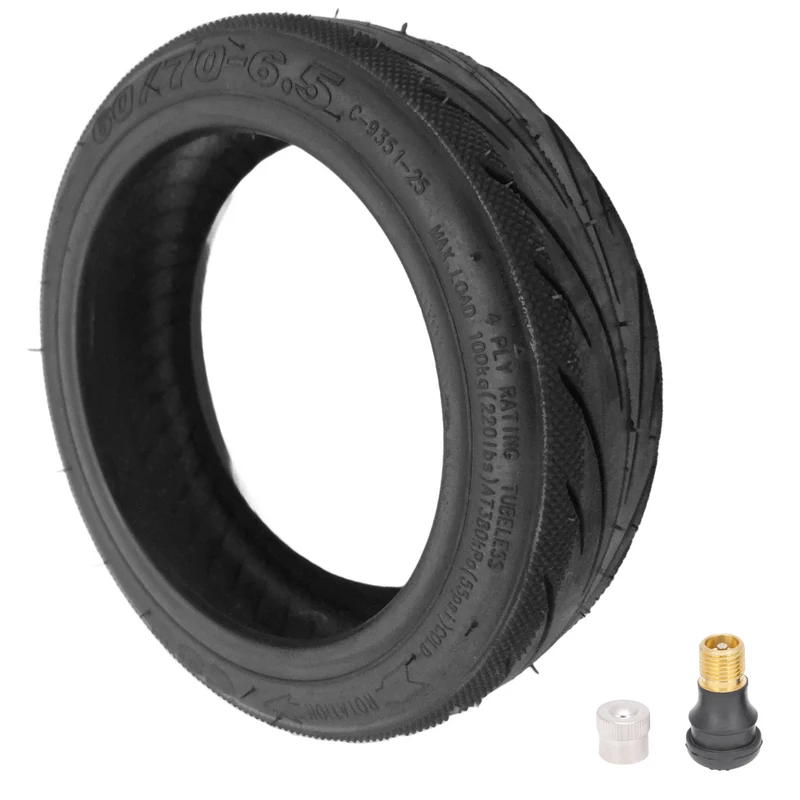 Tubeless Reifen 60/70-6.5 ohne Gelschicht für Segway Ninebot E3 E3 Pro Vorne