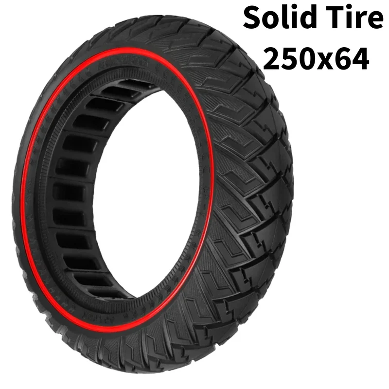 Vollgummireifen 250x64 Rot für Navee ST3 ST3 Pro Aftermarket