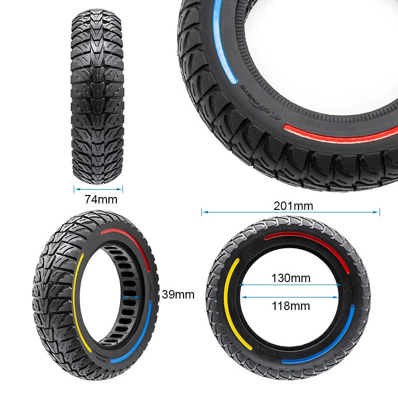 Vollgummi Reifen 8 5x3 5 5 Offroad für Cityneye dreifarbig Aftermarket