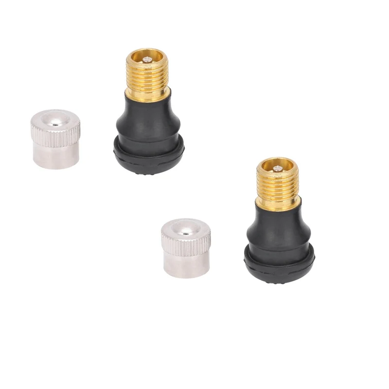 Tubeless Ventile 2er Set gerade für Ninebot-Segway F2 Serie Aftermarket