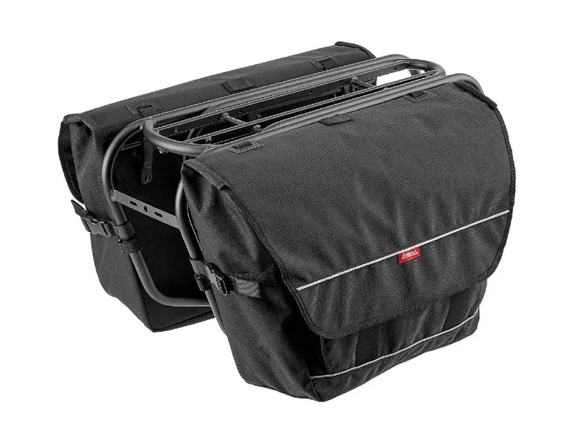 Black Utility Pannier Bag
