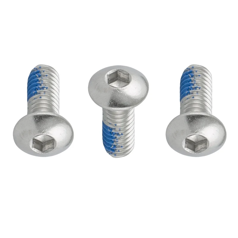 Schrauben Edelstahl für Bremsscheibe 6 Stück mit Schraubensicherungslack M5x10