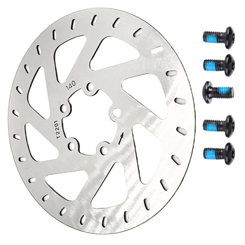 140mm 5 Loch Bremsscheibe mit Schrauben für Xiaomi 4 E-Scooter