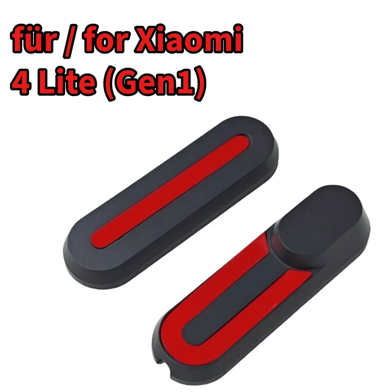 Aftermarket Vorderradabdeckung mit Reflektor Rot Kunststoff für Xiaomi Scooter 4 Lite Gen 1