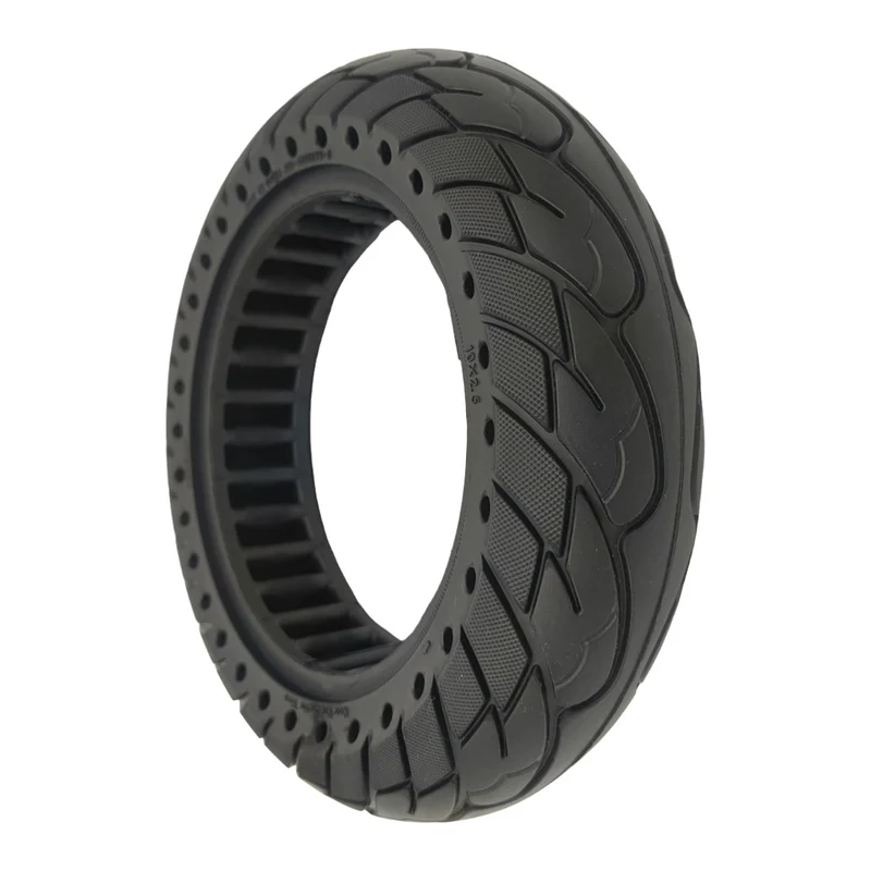 10x2.5-6.5 Vollgummi Reifen Schwarz