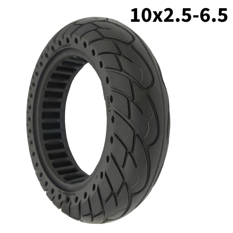 10x2.5-6.5 Vollgummi Reifen Schwarz
