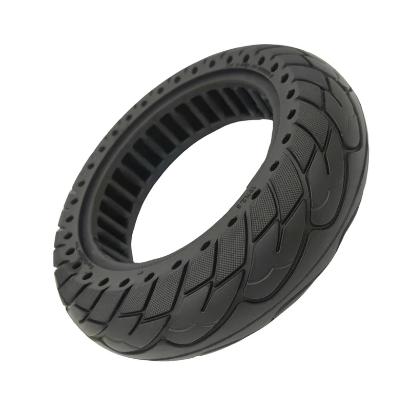 10x2.5-6.5 Vollgummi Reifen Schwarz