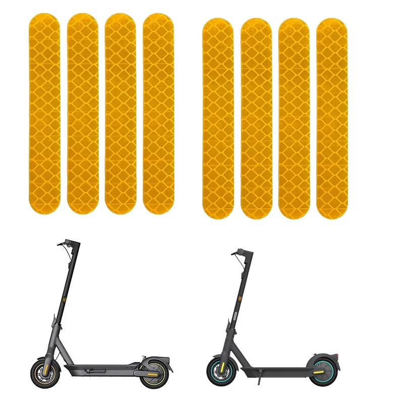 Segway Ninebot Max G30 G2 Reflektor Set Hinterrad Vorderrad