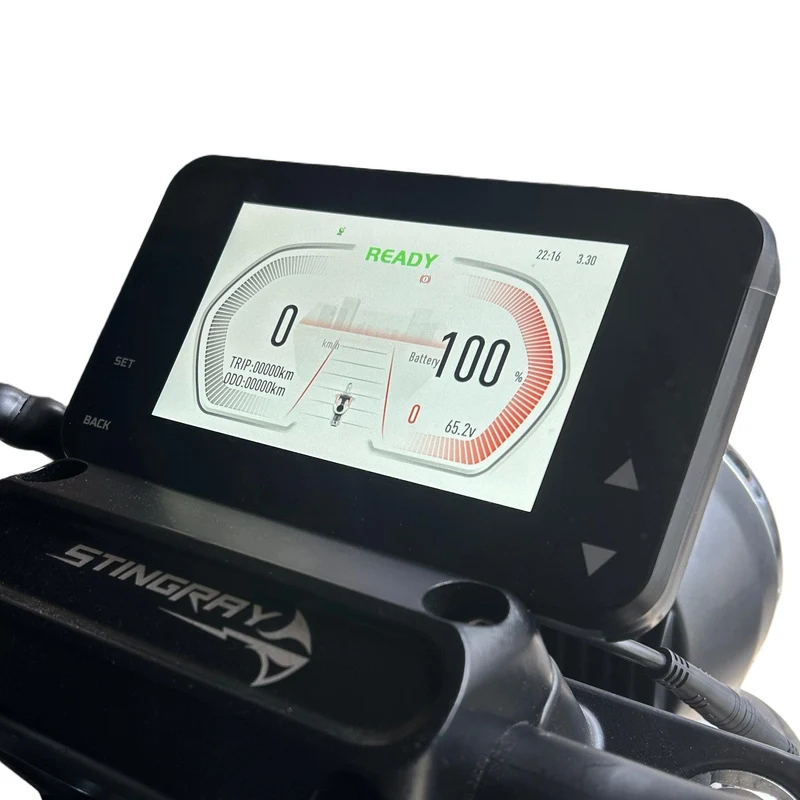 TFT Multimedia Cockpit für Luqi HL6.0 (Star-Biker Chopper 6.0s)