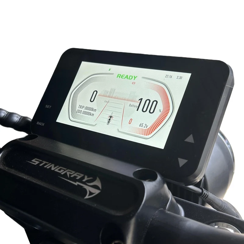 TFT Multimedia Cockpit für Luqi HL6.0 (Star-Biker Chopper 6.0s)