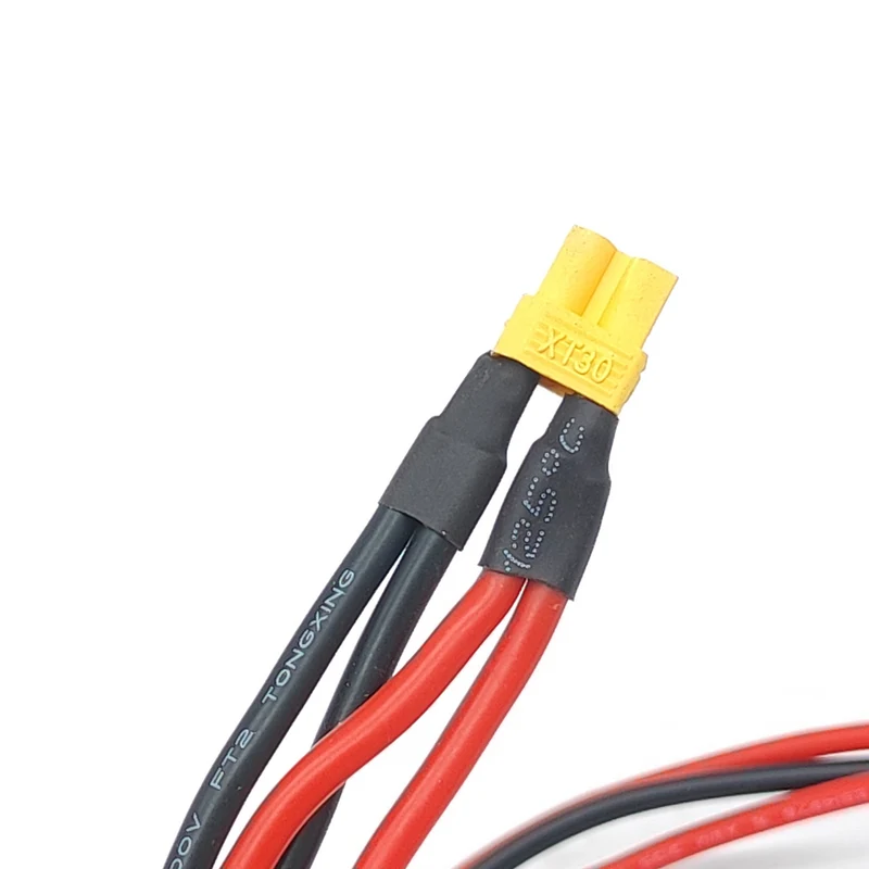 Y Kabel für externen Akku 1 Male to Female 2 50cm 14AWG