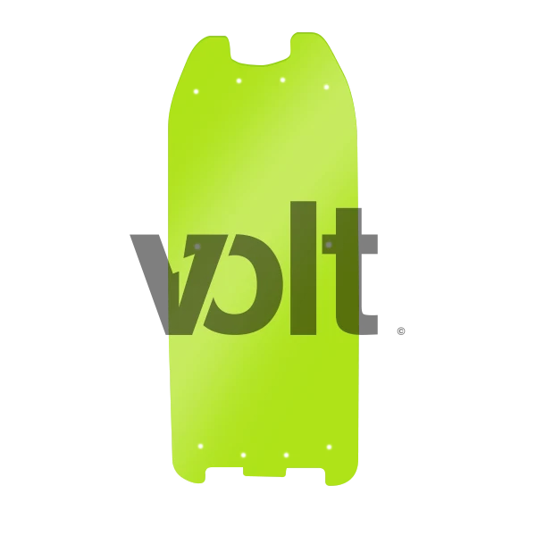 CARBON REVO DOUBLURE DE DECK 3MM VERT TRANSLUCIDE - DUALTRON 2