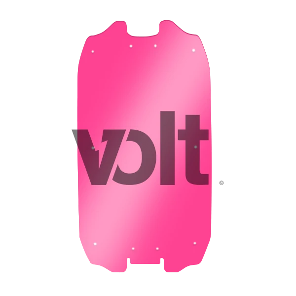 CARBON REVO DOUBLURE DE DECK 3MM ROSE TRANSLUCIDE - DUALTRON ULTRA