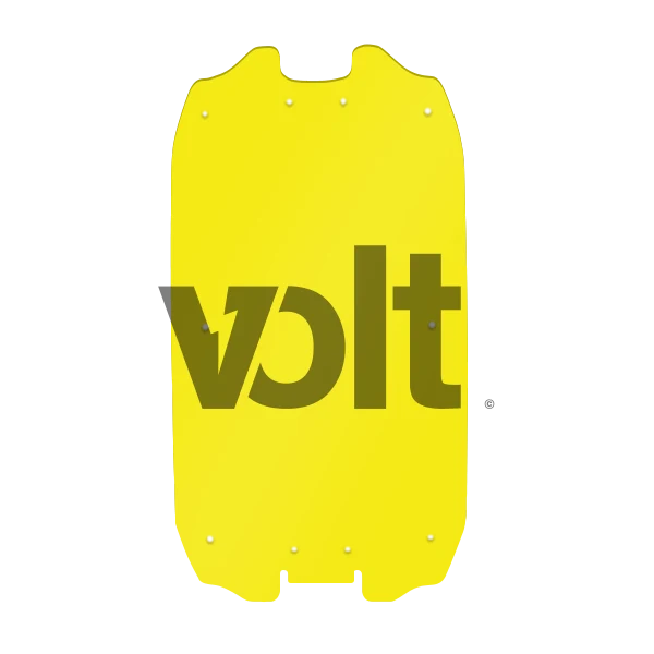 CARBON REVO DOUBLURE DE DECK 3MM JAUNE - DUALTRON ULTRA