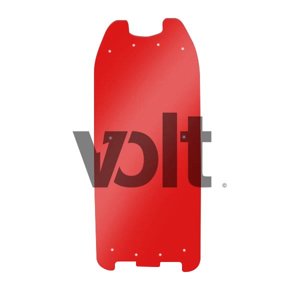CARBON REVO DOUBLURE DE DECK 3MM ROUGE TRANSLUCIDE - DUALTRON 2