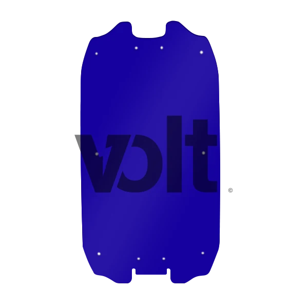 CARBON REVO DOUBLURE DE DECK 3MM BLUE - DUALTRON ULTRA