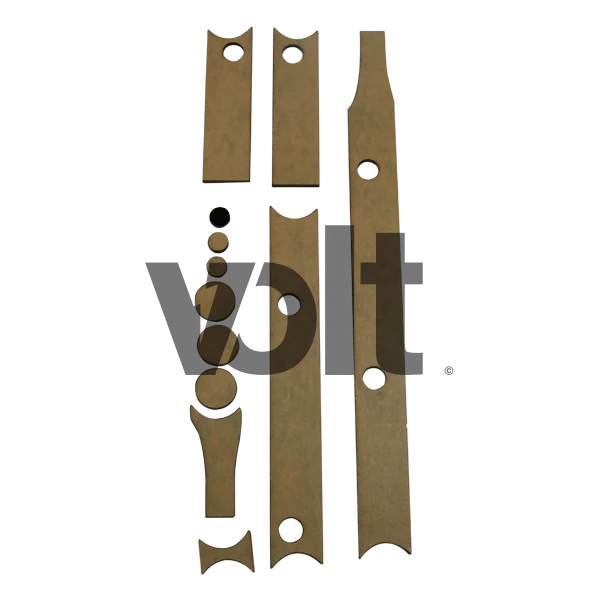 CARBON REVO SET DE PROTECTION LATÉRALE - DUALTRON 1